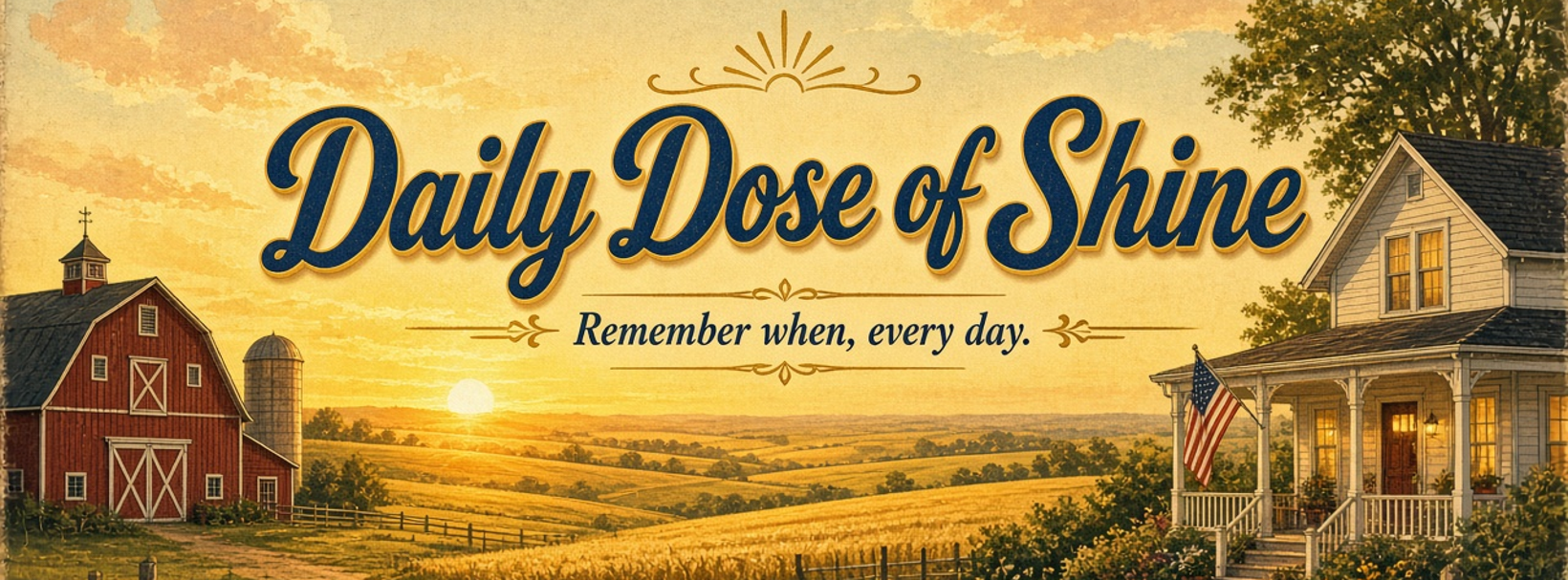 Daily Dose of Shine: Remember when, every day